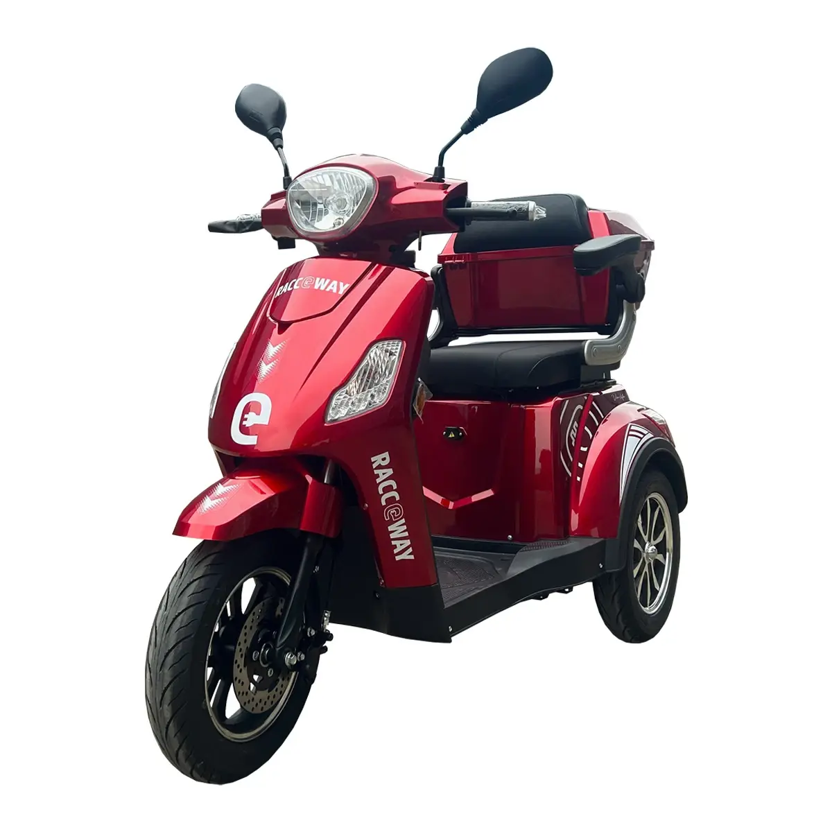 RACCEWAY Elektrický tříkolový vozík VIA Lite červený