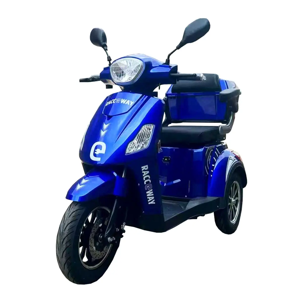 RACCEWAY Elektrický tříkolový vozík VIA Lite modrý