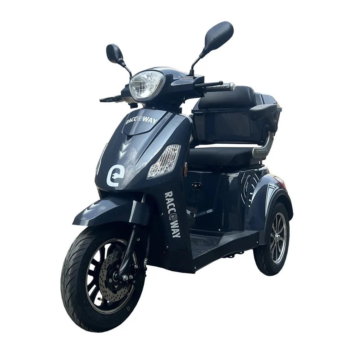 RACCEWAY Elektrický tříkolový vozík VIA Lite šedý