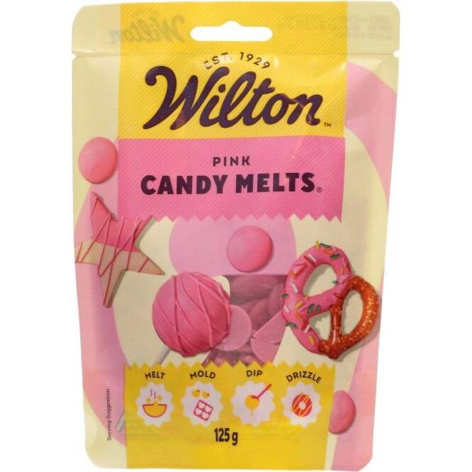 Růžová poleva 125g - Wilton