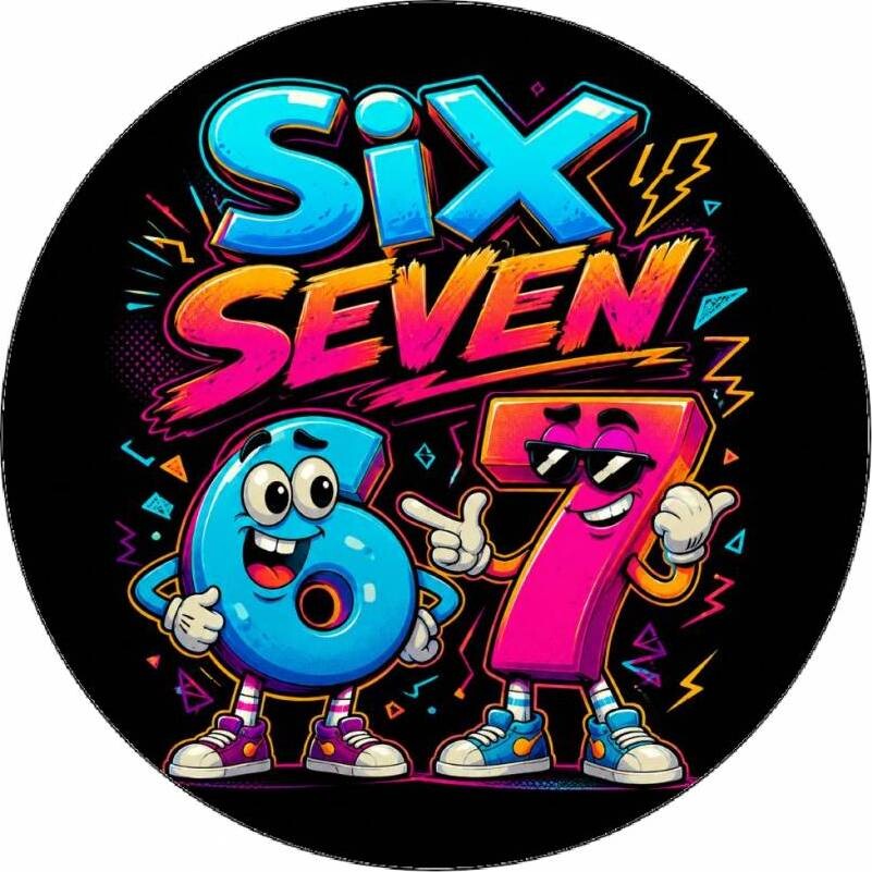 Jedlý papír Six Seven 19,5 cm - Pictu Hap
