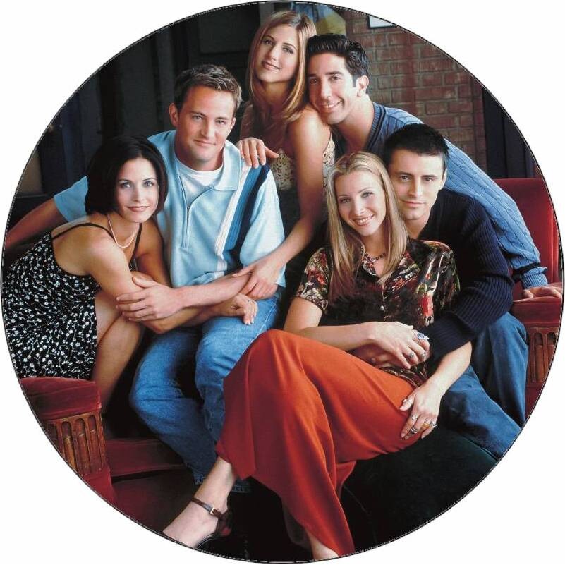 Jedlý papír Friends přátelé 19,5 cm - Pictu Hap