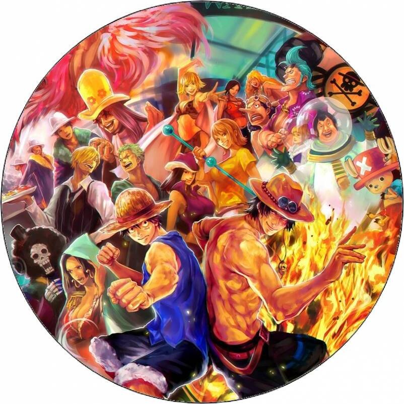 Jedlý papír One Piece run 19,5 cm - Pictu Hap