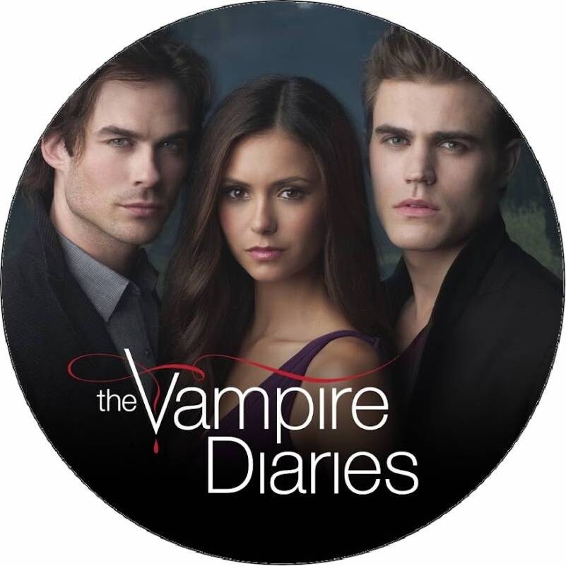 Jedlý papír Upíří deníky, Vampire Diaries 19,5 cm - Pictu Hap