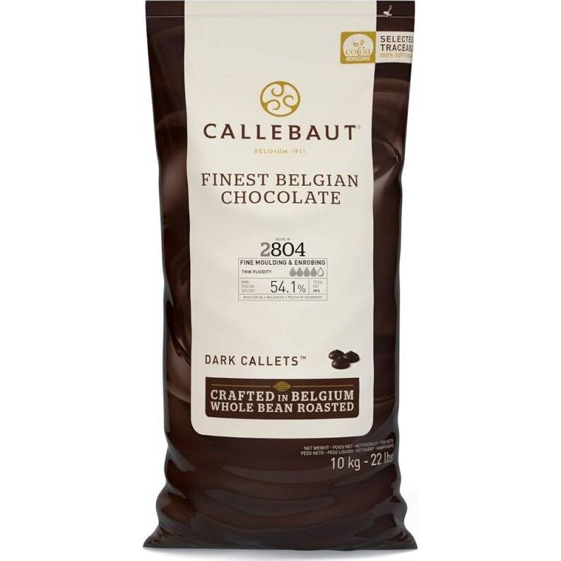 Callebaut kvalitní belgická čokoláda hořká 10kg 54,1% - Cake Masters