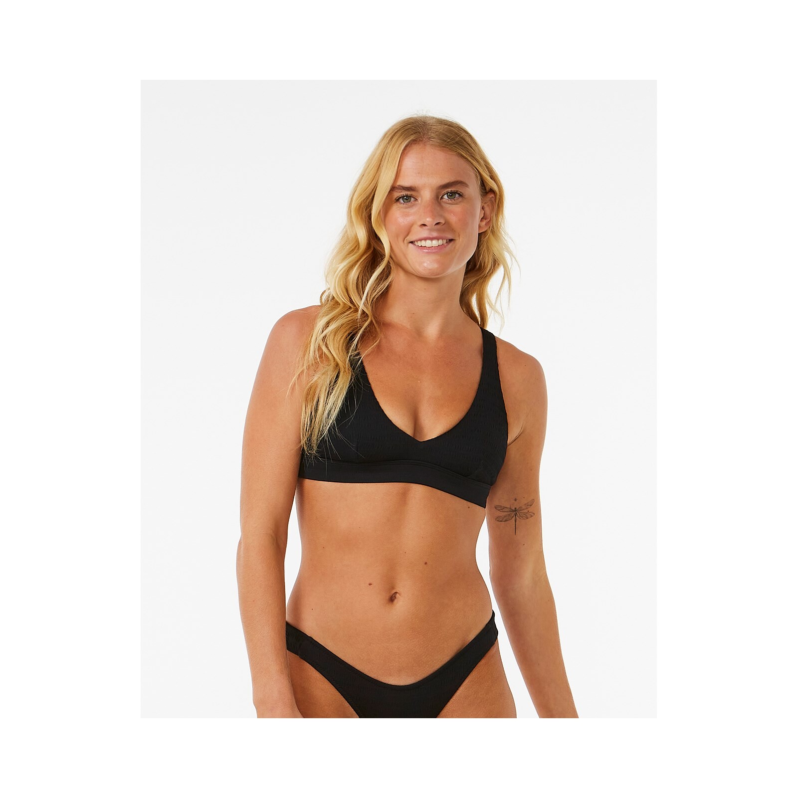 horní díl plavek RIP CURL - Dreams Adjustable Halter Black (90)