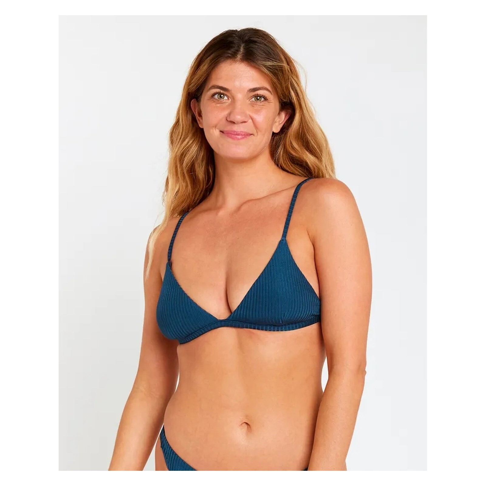 horní díl plavek RIP CURL - Modern Rib Fixed Tri Dark Blue (3155)