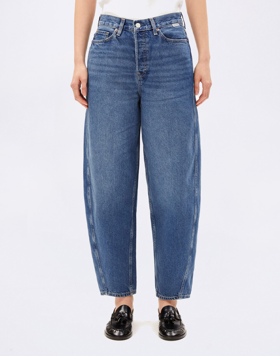 Armedangels Baarly High Waist Barrel Jean 3049 crunchy W26/L32