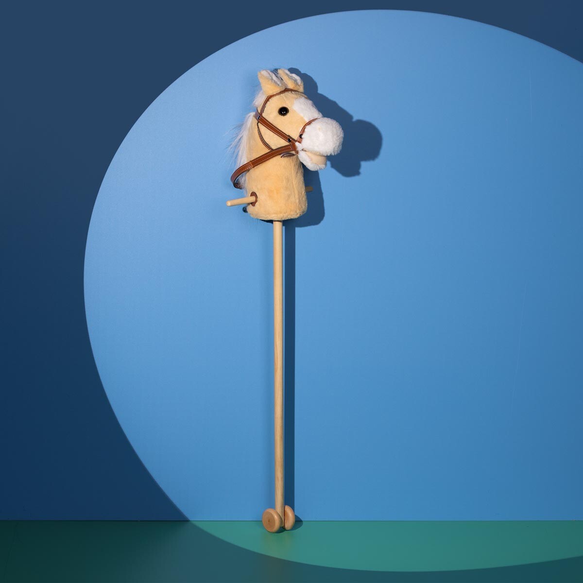 Haushalt International Plyšový kůň na tyči Hobby Horse