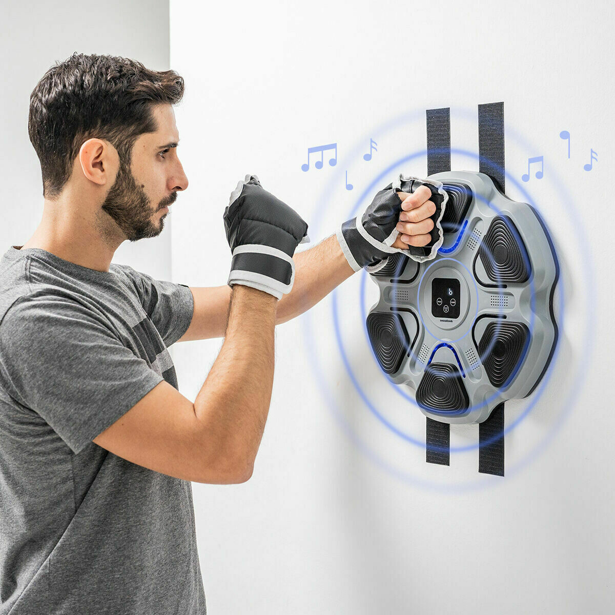 Dobíjecí boxovací stroj s hudbou Beatfist InnovaGoods