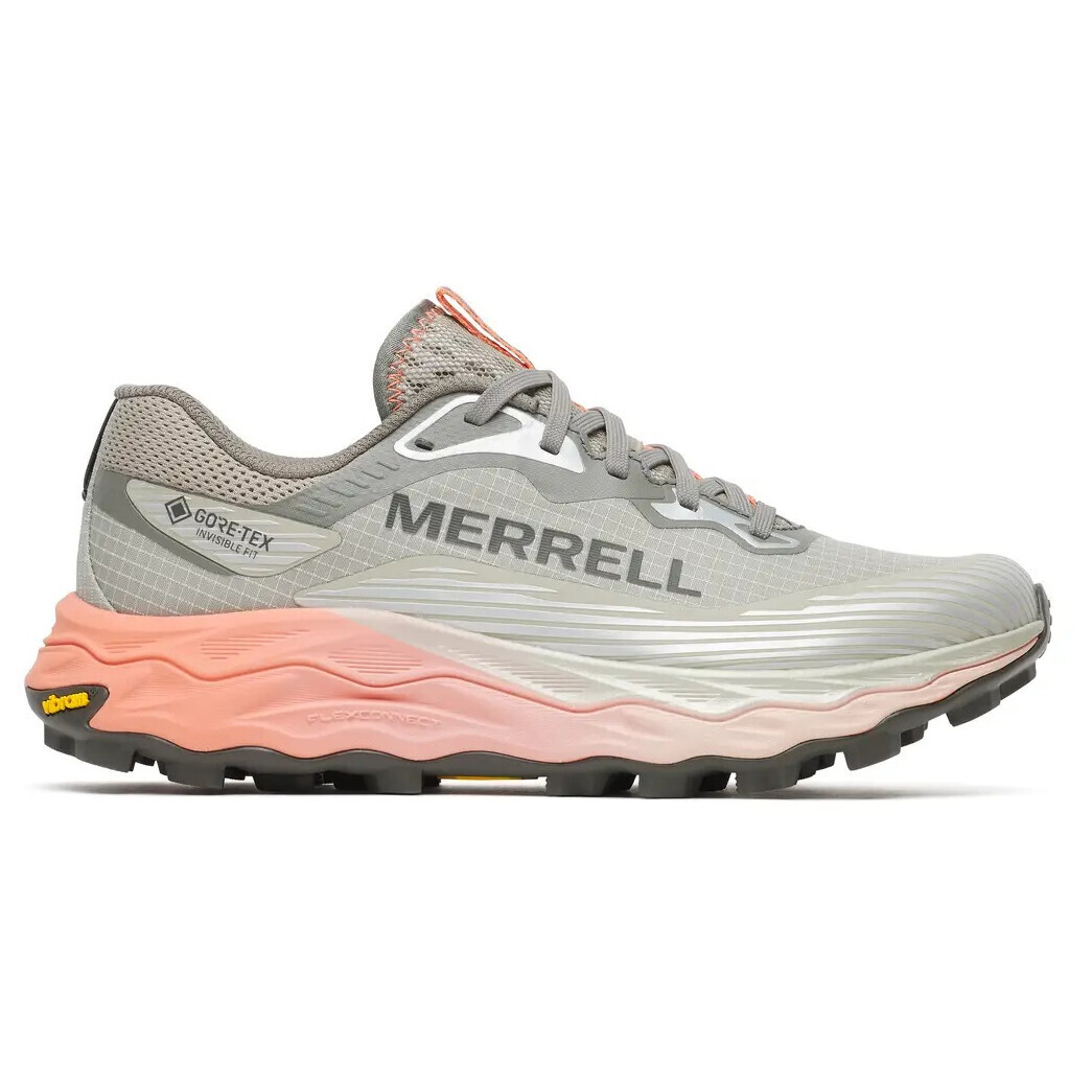 Dámské běžecké boty Merrell Agility Peak 6 GTX Velikost bot (EU): 38 / Barva: šedá/růžová