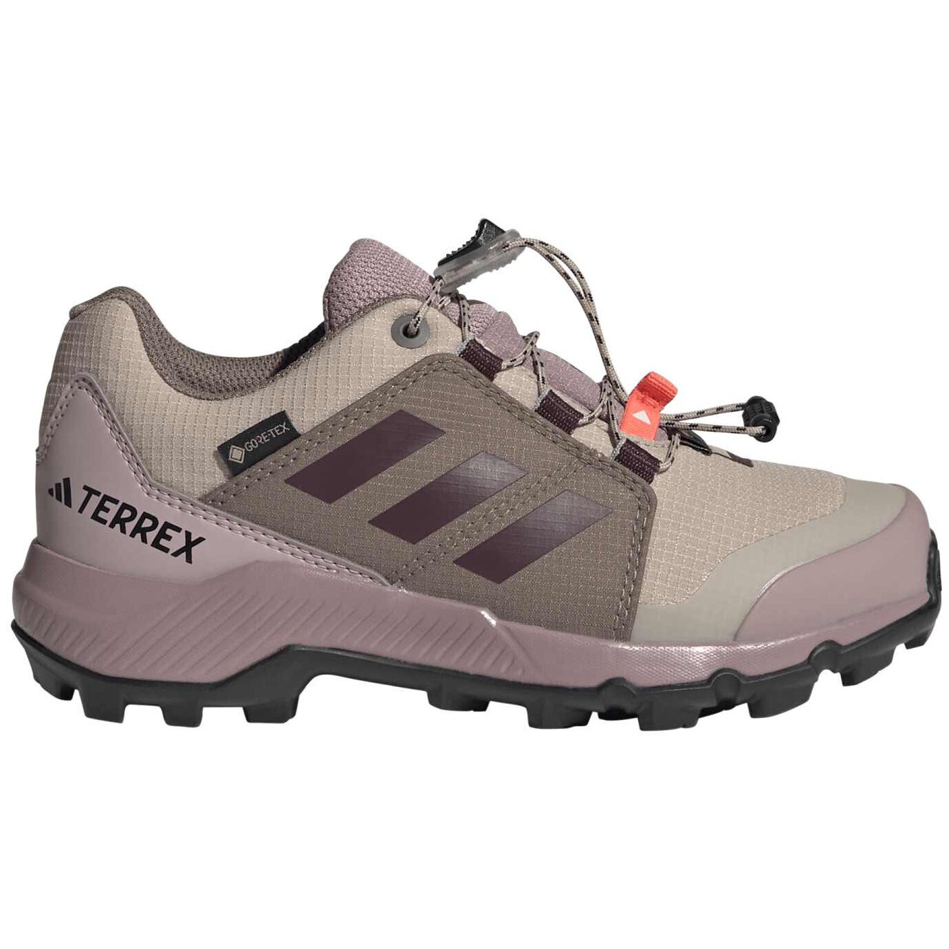 Dětské boty s membránou Adidas Terrex Gtx K Pink Velikost bot (EU): 36 / Barva: růžová