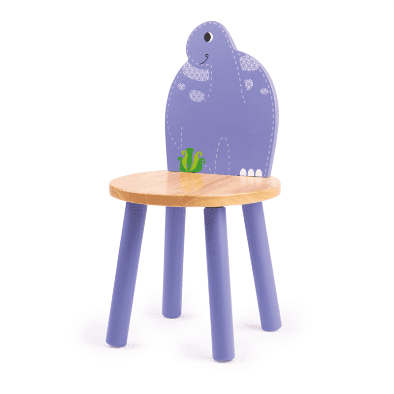 DŘEVĚNÁ ŽIDLIČKA BRONTOSAURUS