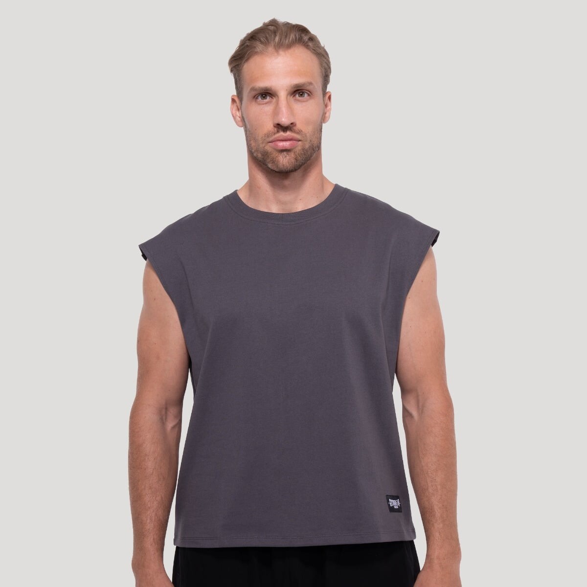 GymBeam Tílko Persistence Gray