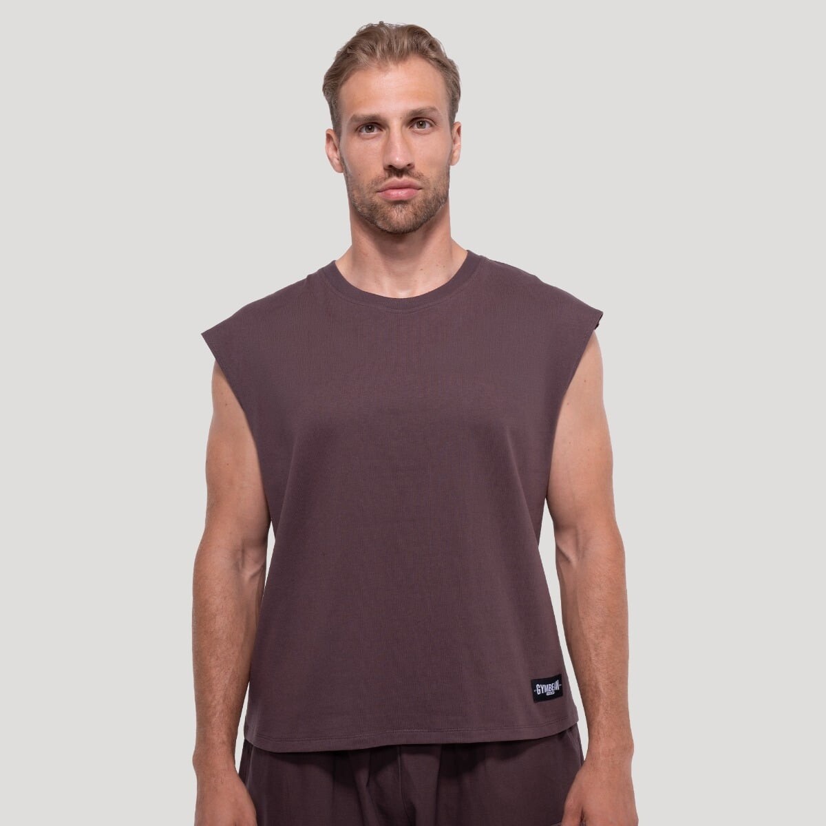 GymBeam Tílko Persistence Brown