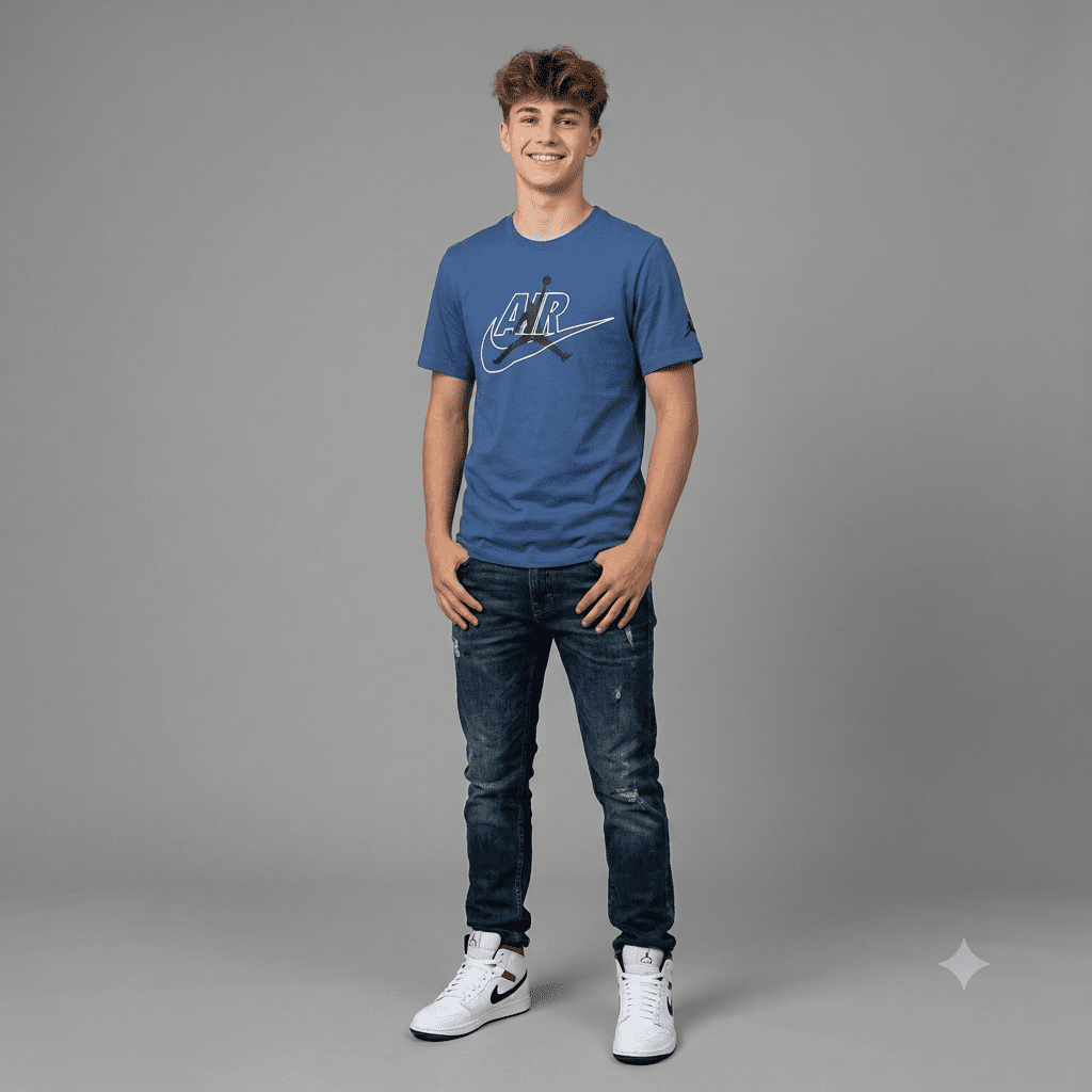 Jordan  air swoosh jm ss tee s