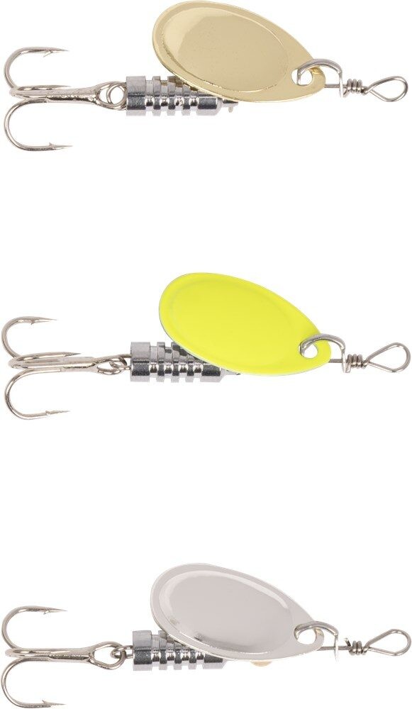 Zebco Třpytka Magic Spinner Set Barbed Treble 3g 3ks