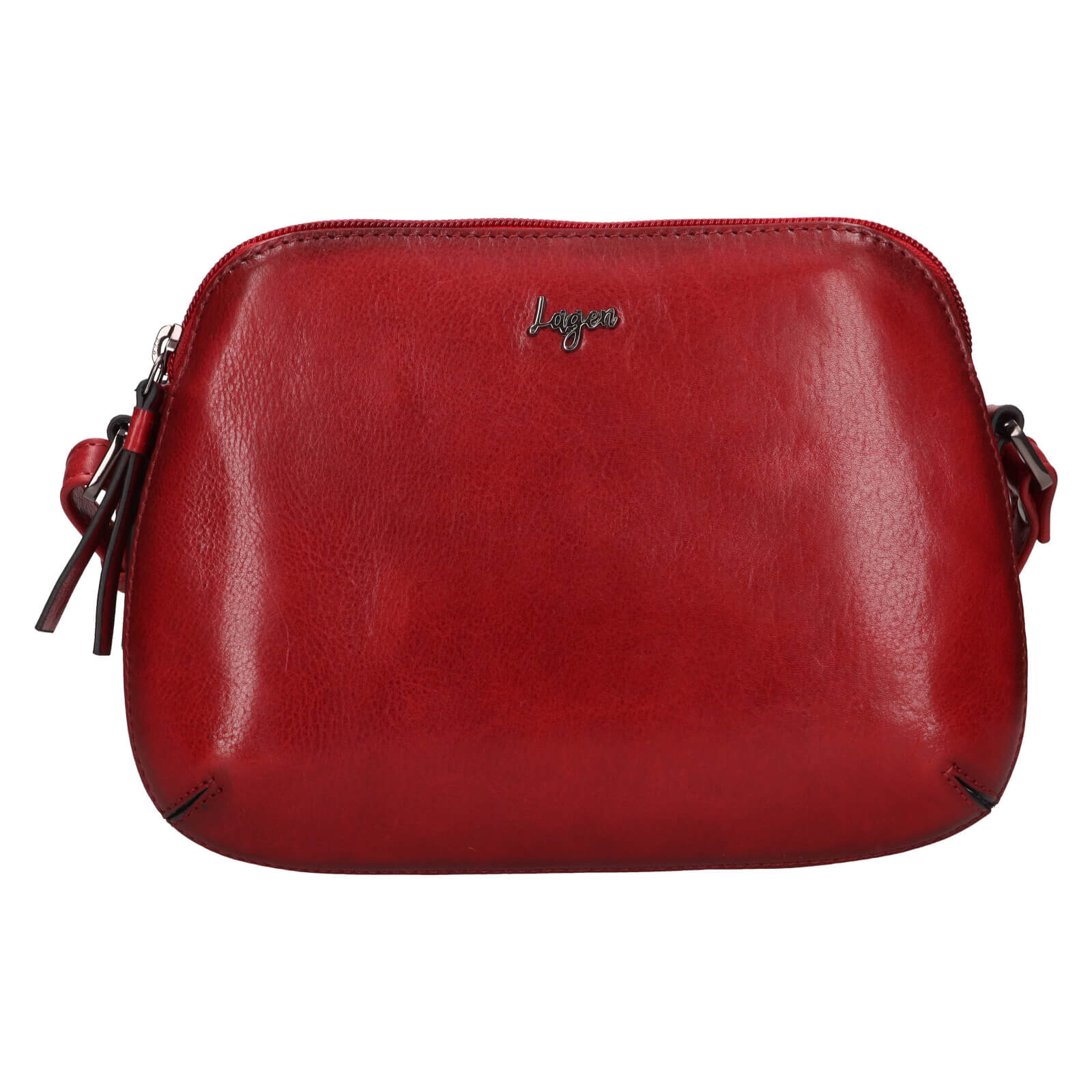 Dámská crossbody kabelka Lagen Nadea - tmavě červená