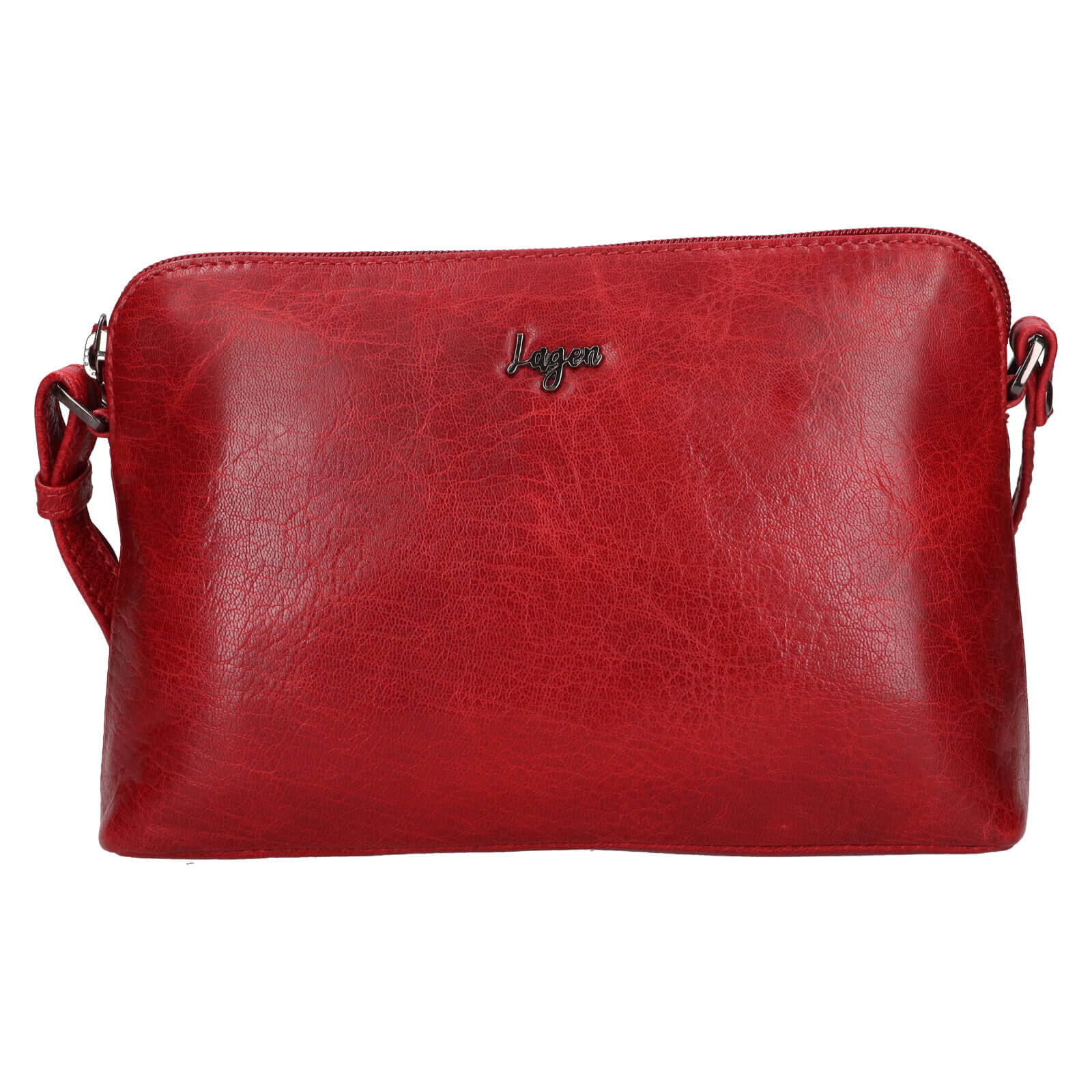 Dámská crossbody kabelka Lagen Jitke - tmavě červená
