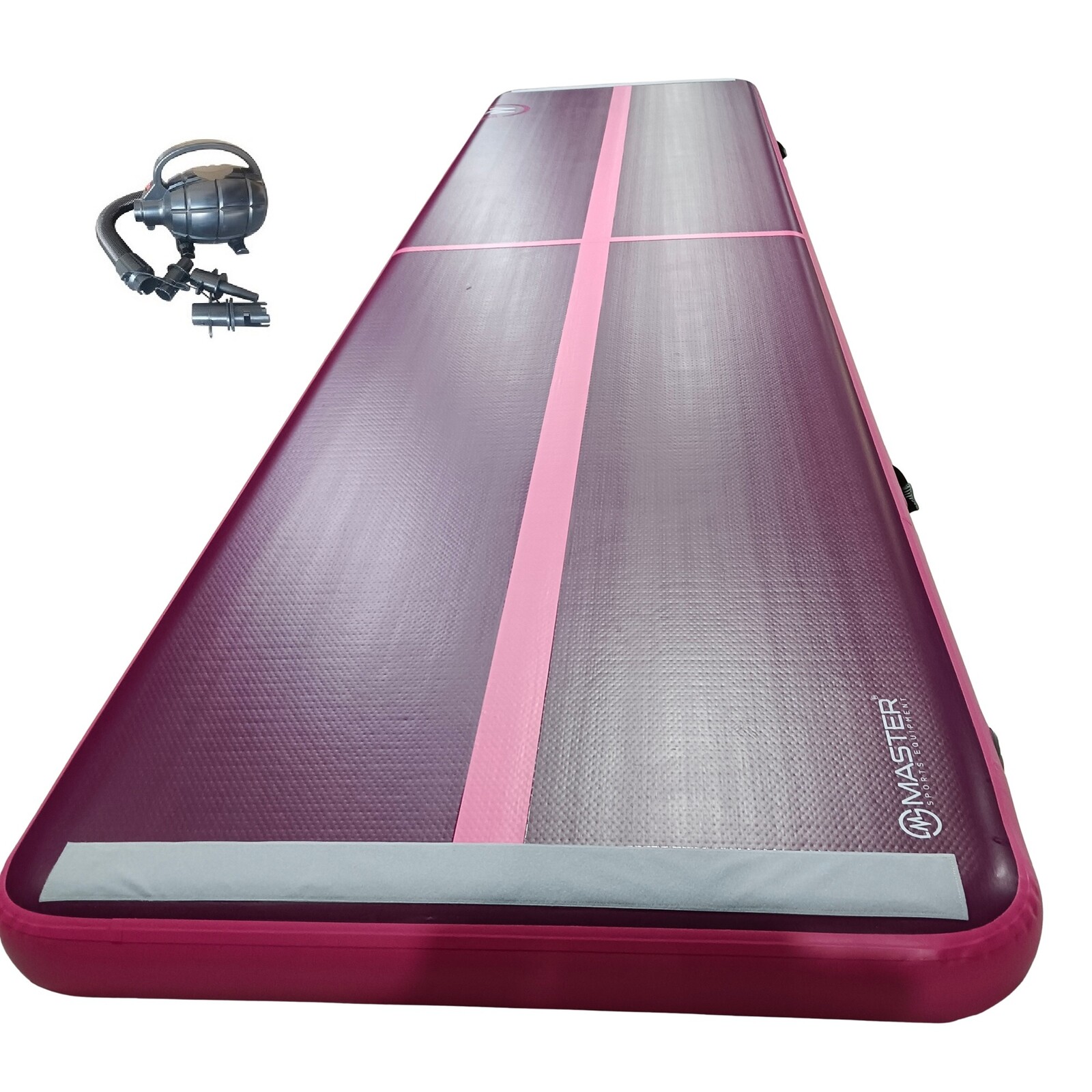 Airtrack MASTER S-Pro nafukovací žíněnka 800 x 150 x 20 cm - fialová - růžová