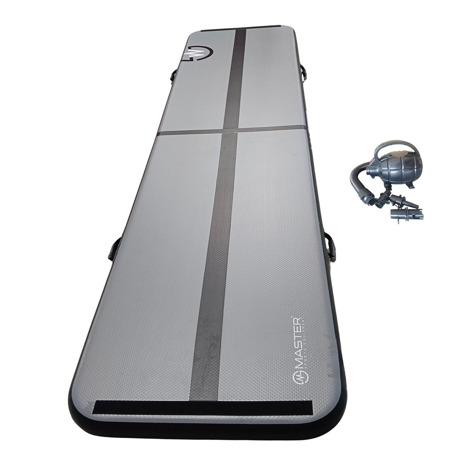 Airtrack MASTER S-Pro nafukovací žíněnka 800 x 150 x 20 cm - antracit - černá