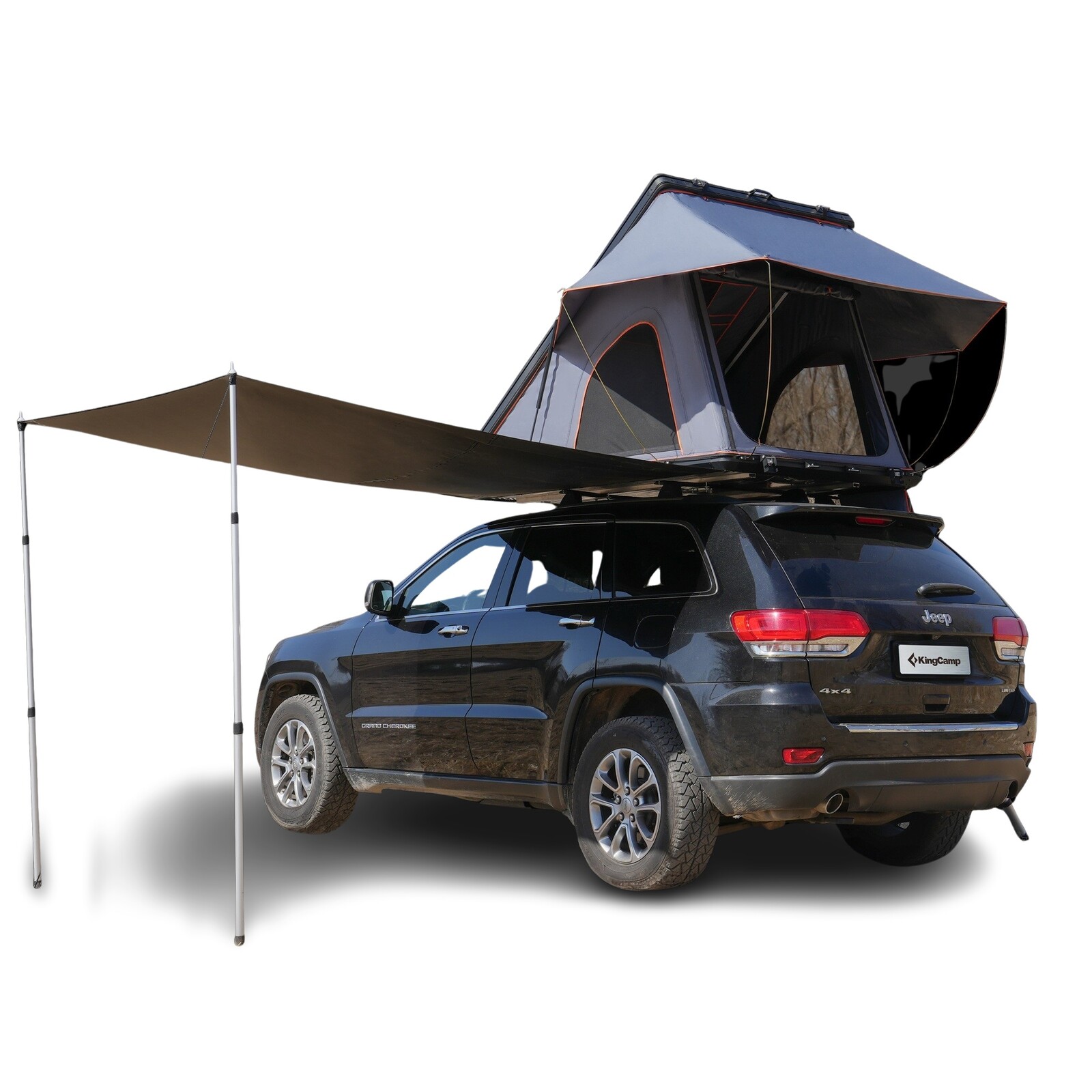Autostan KING CAMP Boundless X2 - černo-šedý