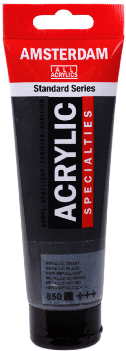 Akryl Amsterdam St. 20 ml - 850 Metallic Black