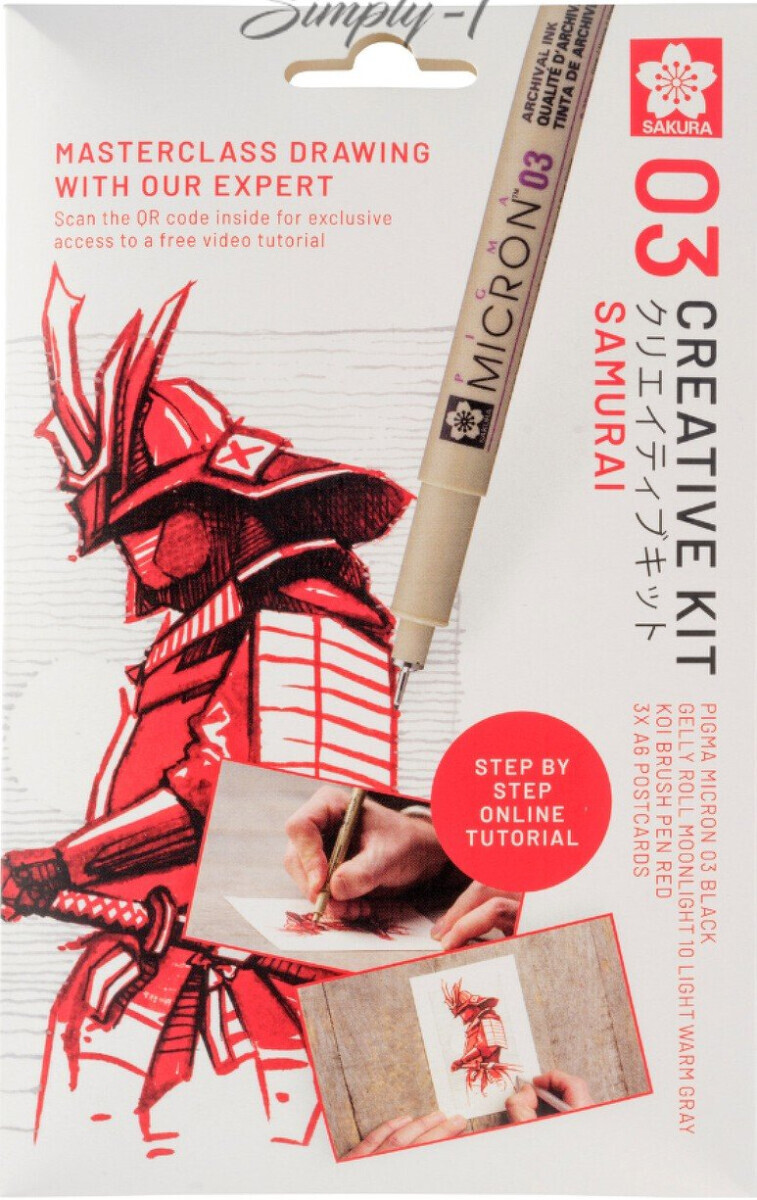 Sada kreativní Sakura Samurai