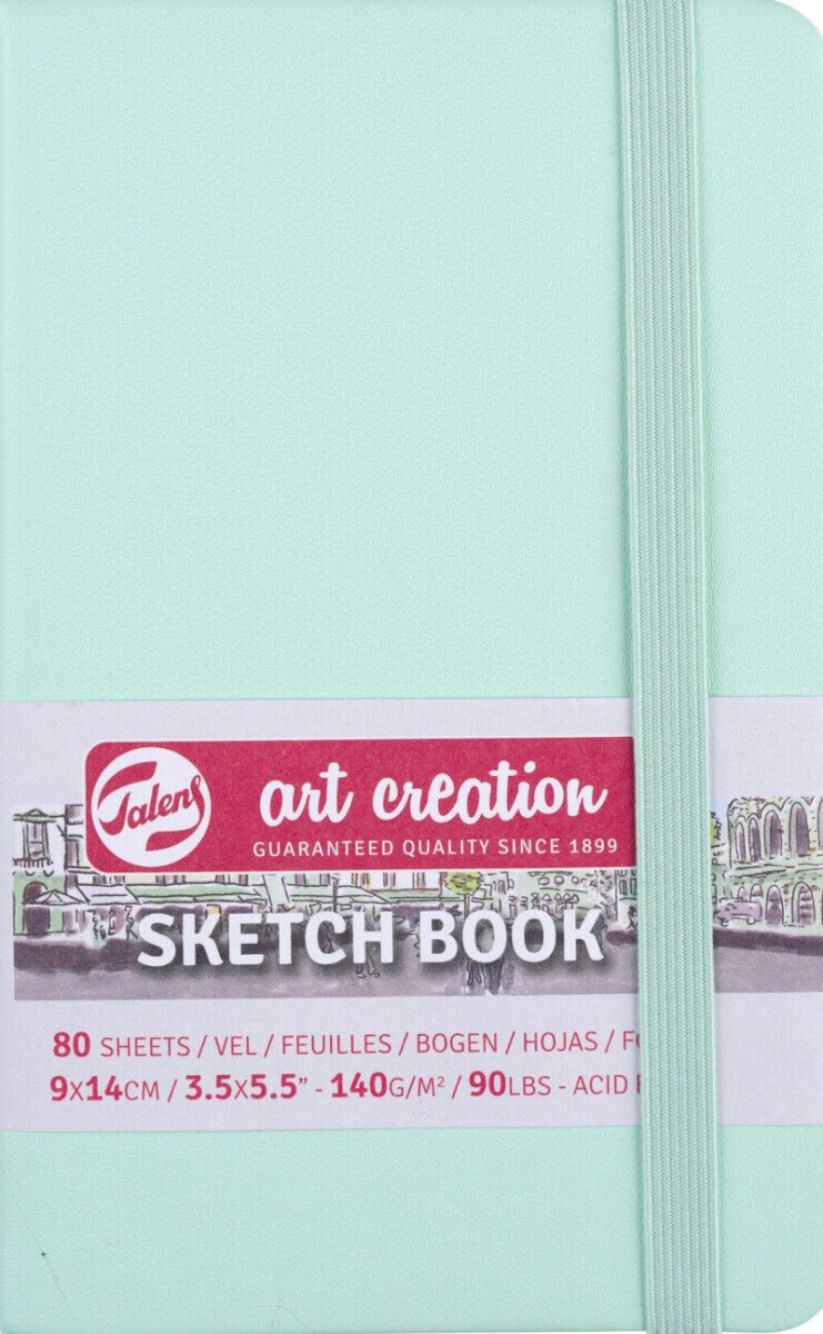 Skicák Art Creation v pevné vazbě MINT 9x14 140g