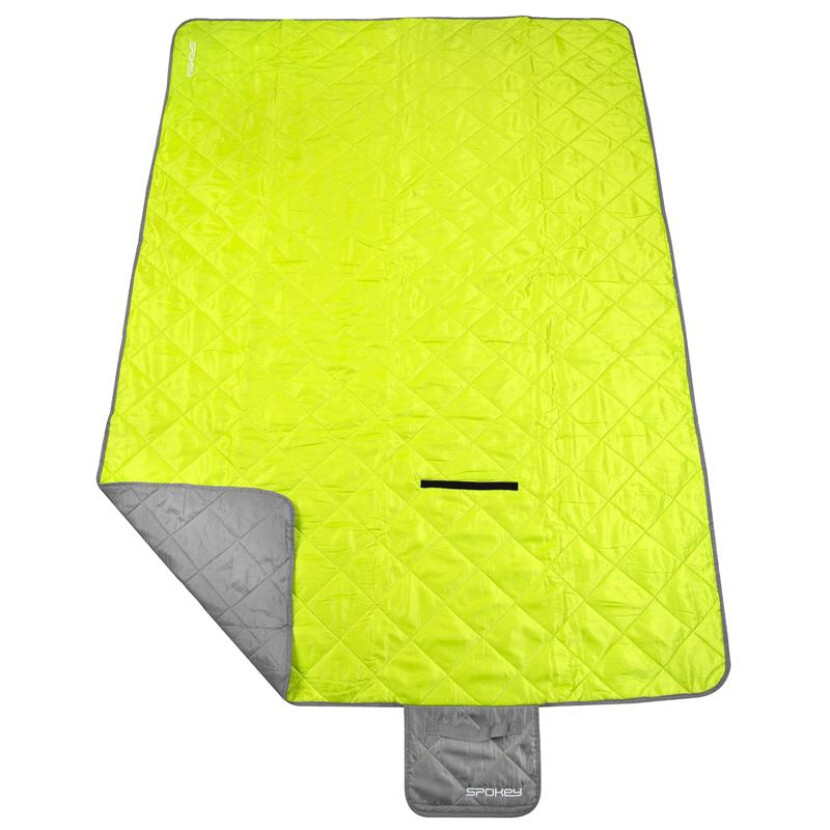 Kempingová deka Spokey Canyon 200x140 cm - zelená-šedá