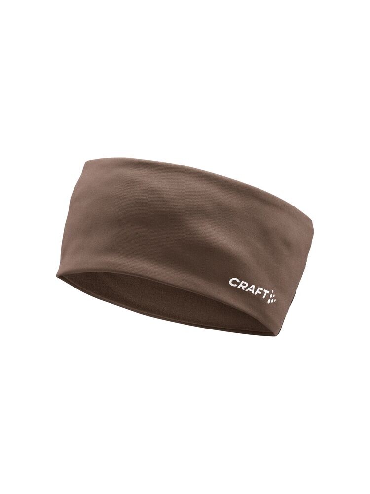 CRAFT WINDBLOCK FLEECE HEADBAND 2 hnědá Velikost: S-M 7318574405545