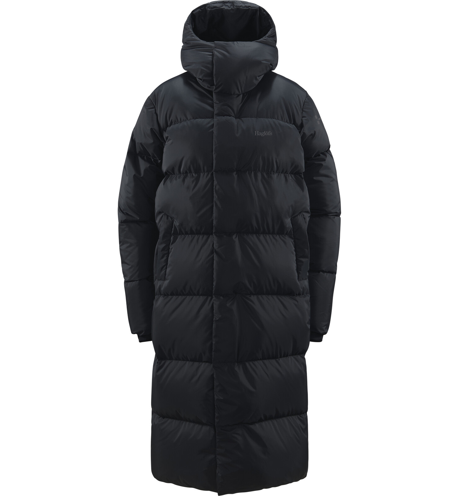 Haglöfs Long Down II Parka Women černá Velikost: S 7318841945873