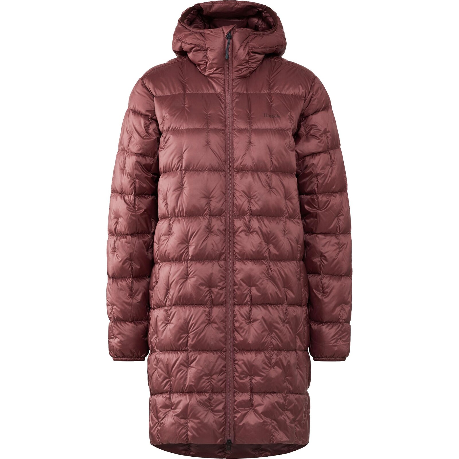 Haglöfs Hede Down Coat Women růžová Velikost: S 7318842064337
