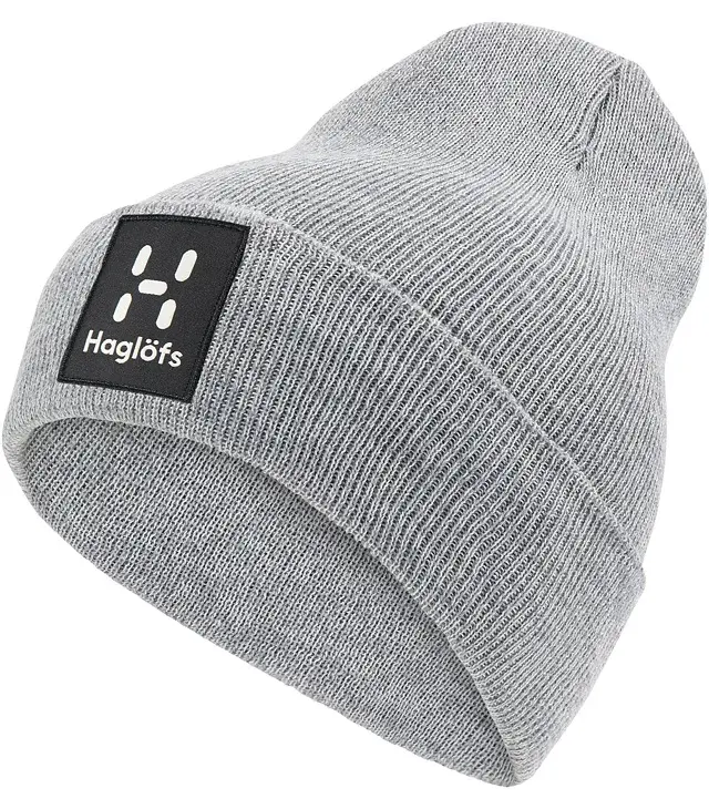 Haglöfs Aze Beanie šedá Velikost: UNI 7318841558561