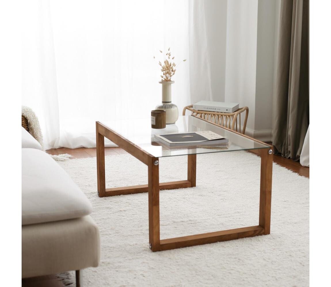 Konferenční stolek VIA 85x55 cm borovice 552NOS2226