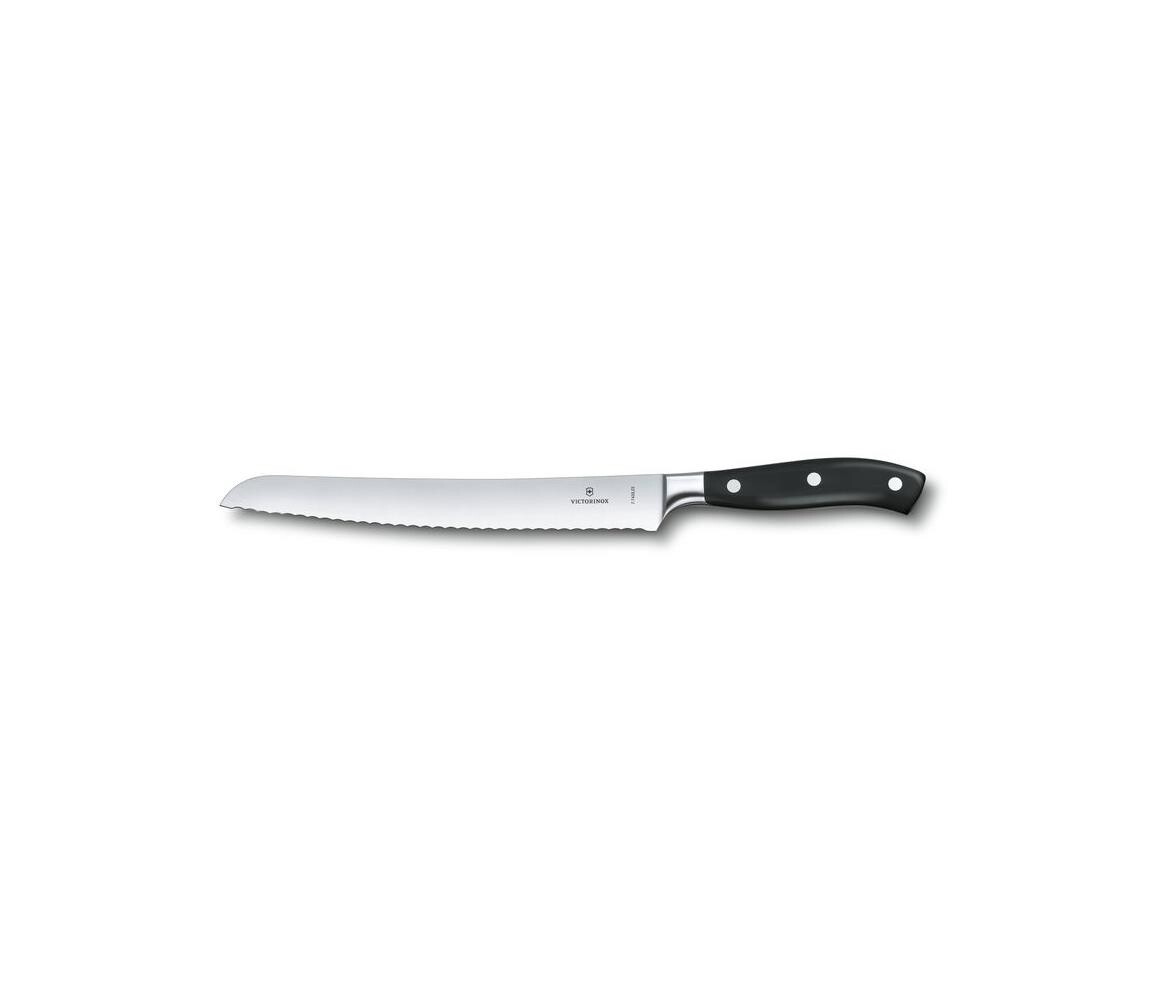 Victorinox - Kuchyňský nůž na chleba GRAND MAITRE 23 cm černá 7.7433.23G