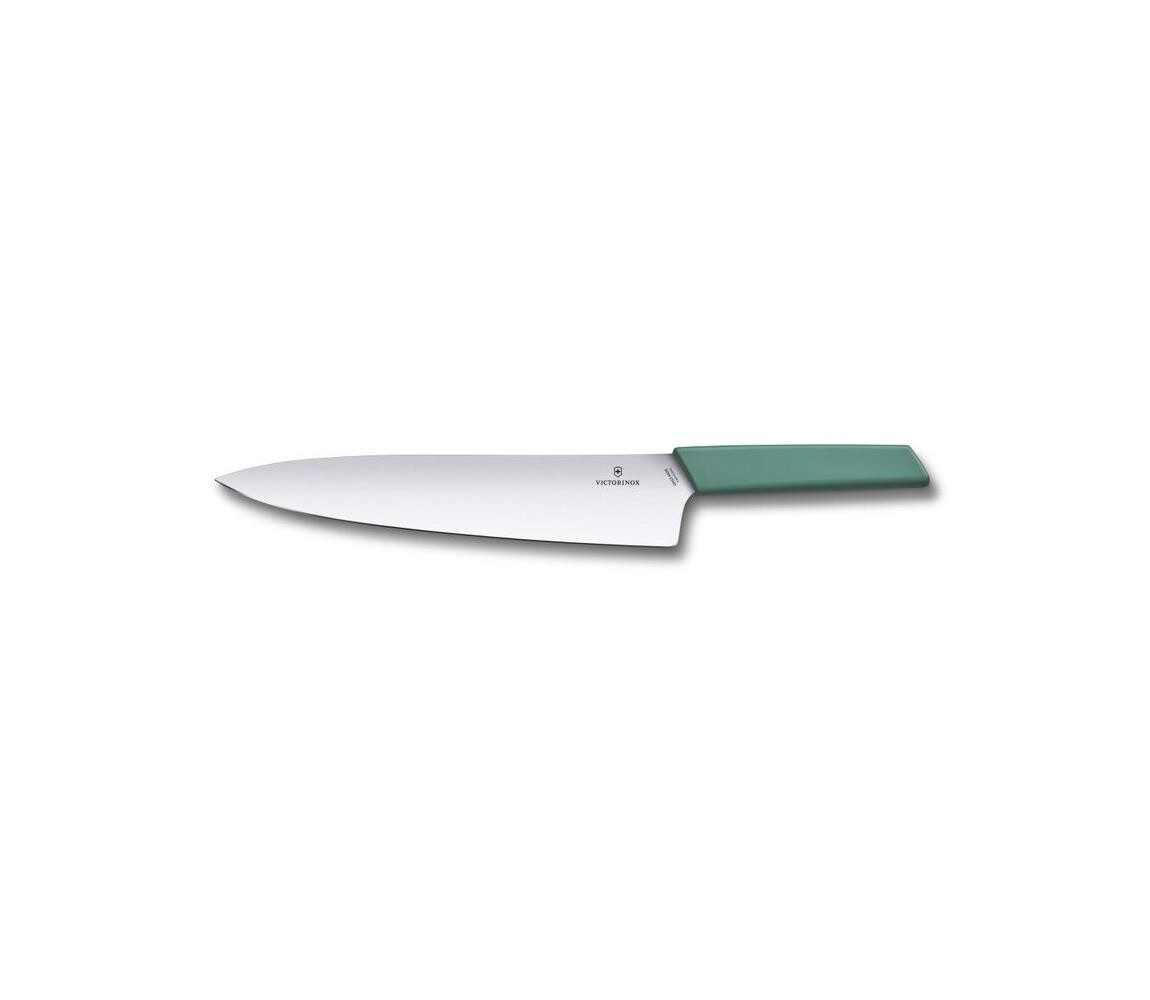 Victorinox - Kuchyňský nůž SWISS MODERN 25 cm tyrkysová 6.9016.2543B