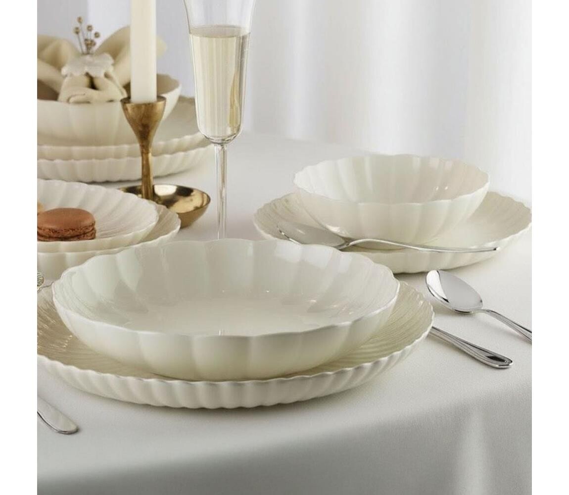 Jídelní sada 52 ks bílá/porcelán 710KTP4552
