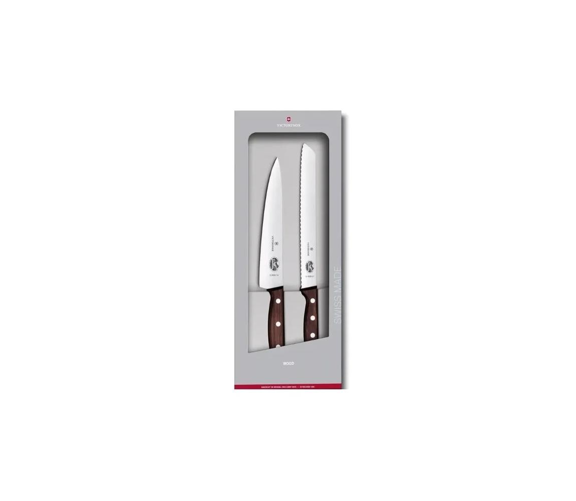 Victorinox - Sada kuchyňských nožů WOOD 2 ks javor 5.1020.21G