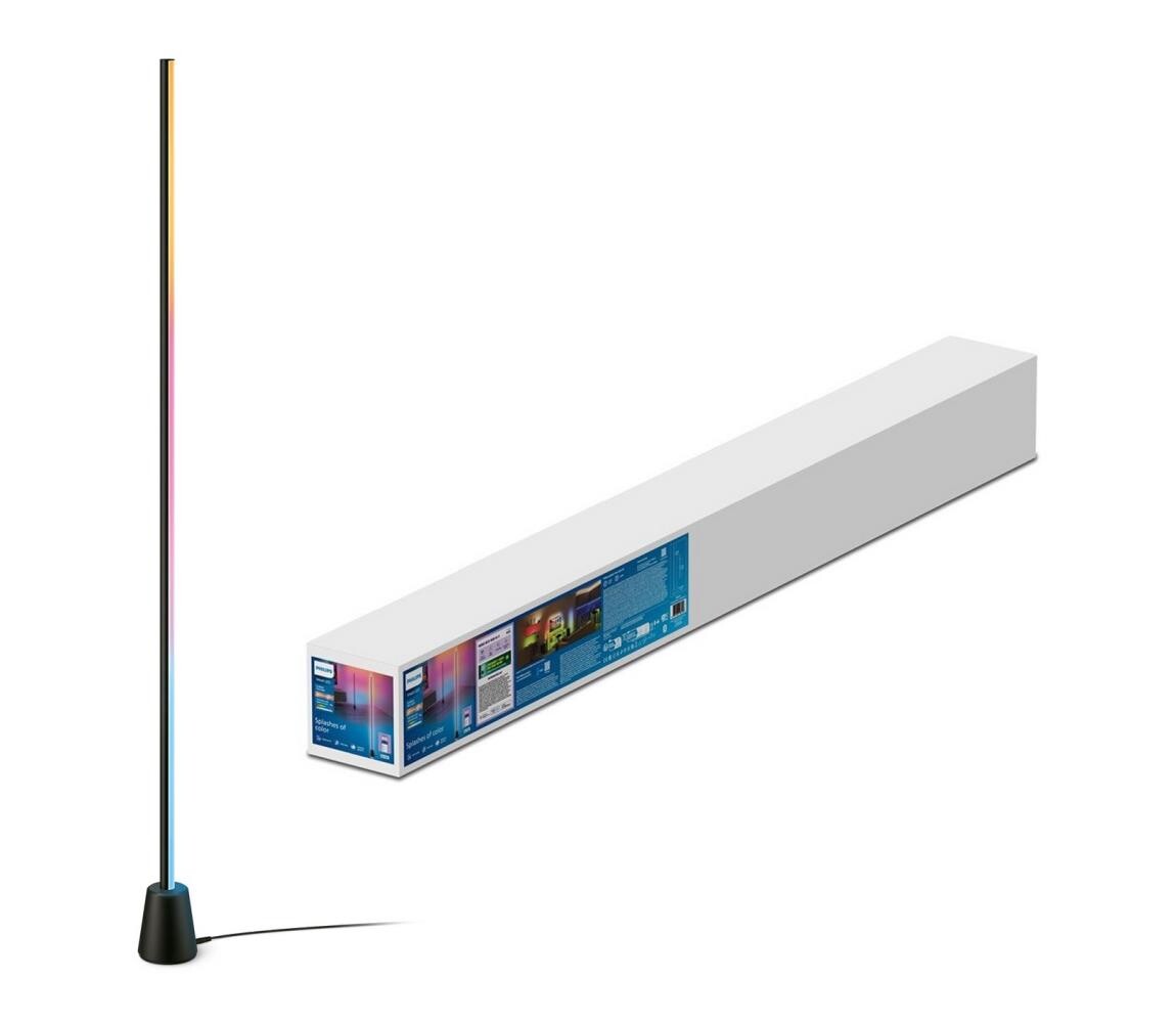 Philips Smart Philips -LED RGBIC Stmívat.stojací lampa GRADIENT LED/9,7W/230V 2200-6500K Wi-Fi 8721103160706
