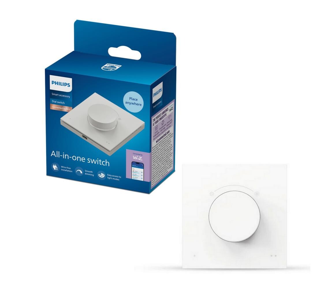 Philips Smart Philips - Chytrý otočný stmívač SMART 3,7V 200 mAh 8721103136039