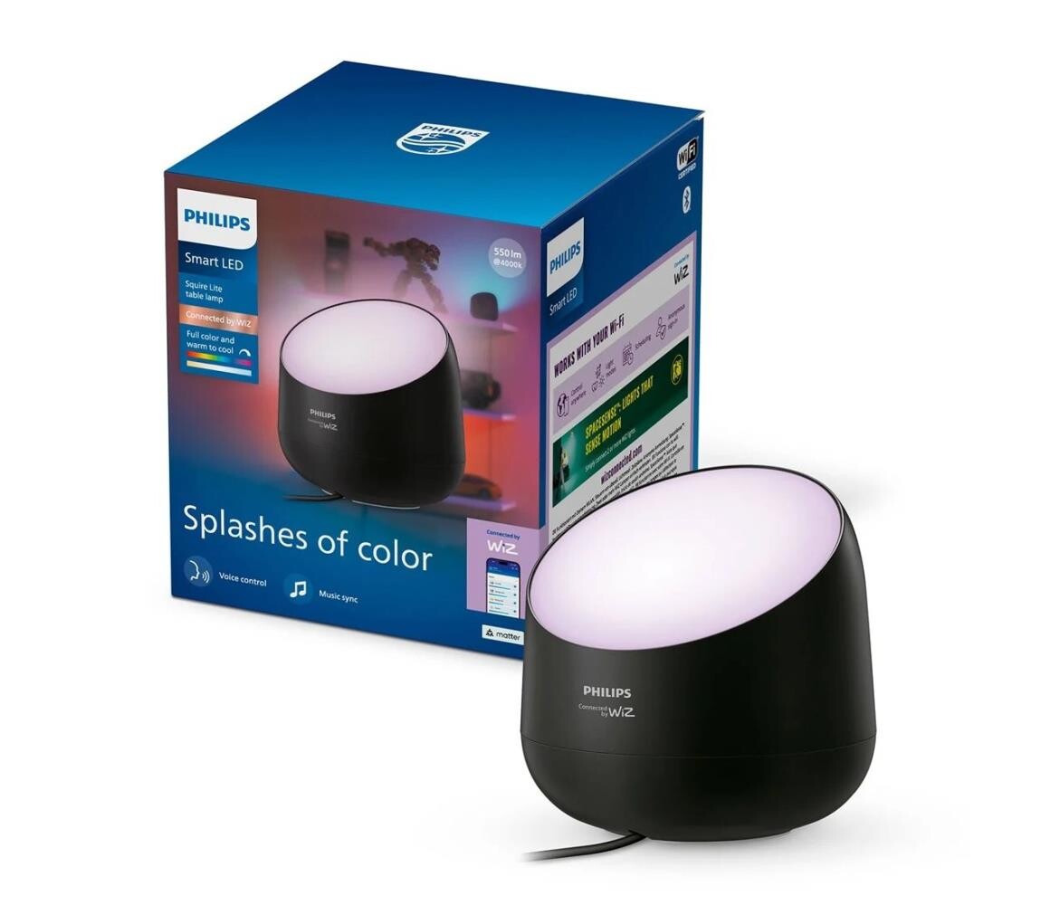 Philips Smart Philips -LED RGB+TW Stmív. stolní lampa SMART LED/9W/230V 2200-6500K Wi-Fi 8721103158932