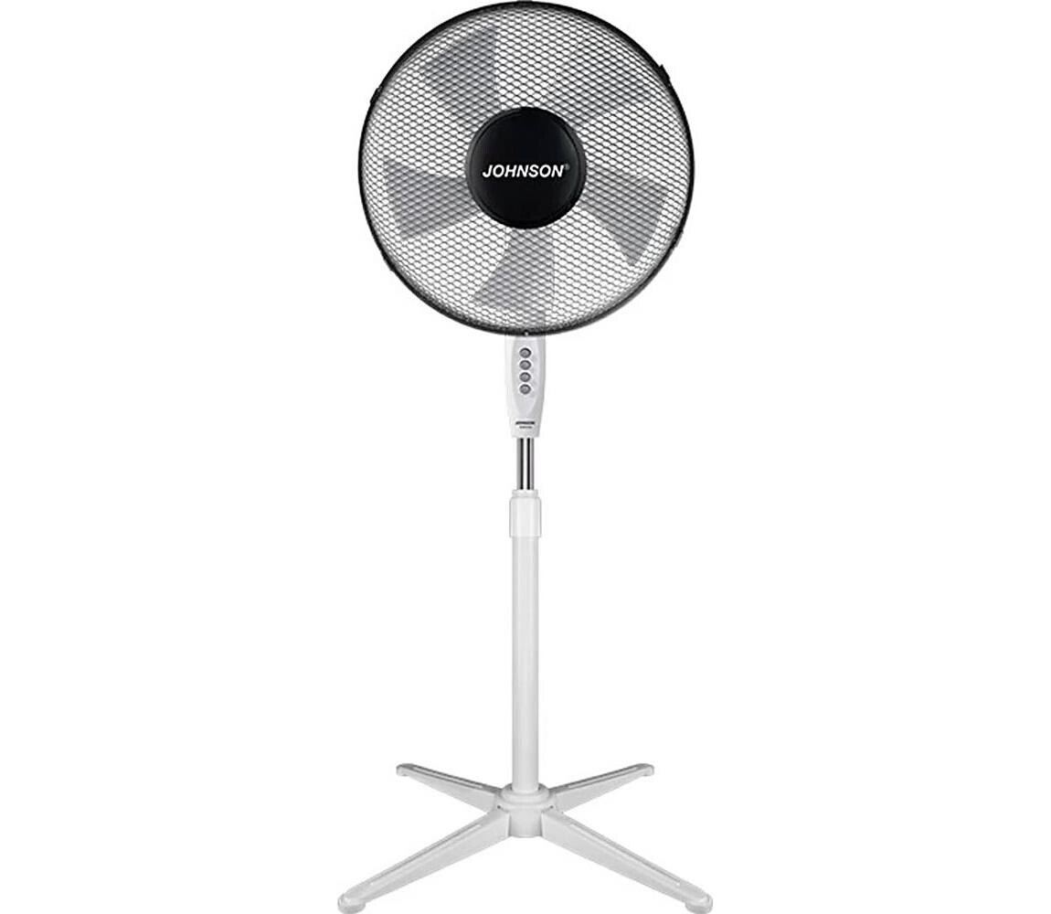 JOHNSON - Stojanový látor COLONNA 45W/230V pr. 43 cm černá/bílá 8008523013615
