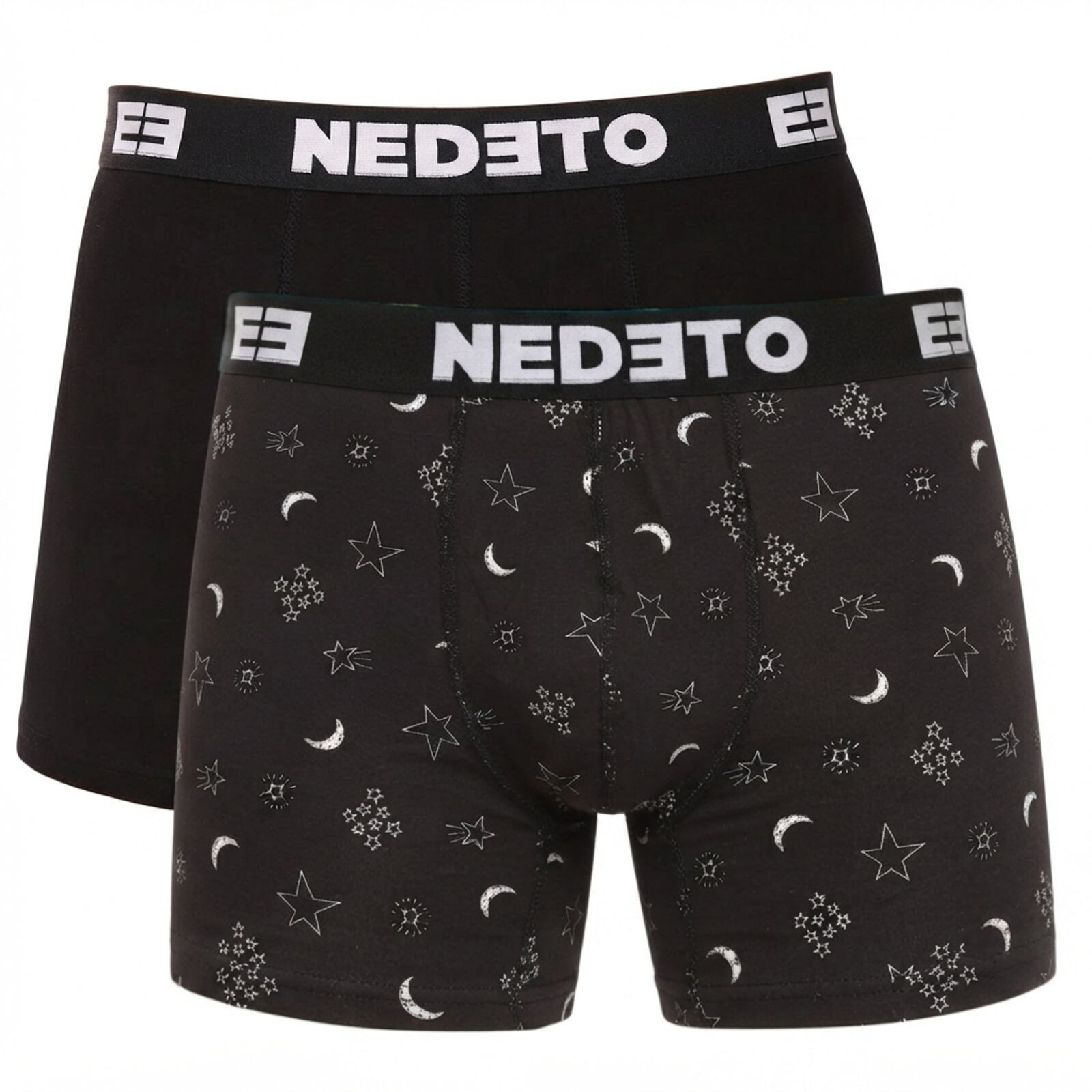2PACK pánské boxerky Nedeto vícebarevné (2NBV21) M, trenky / trenýrky