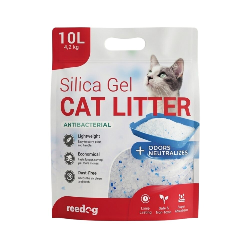 Reedog stelivo pro kočky Silica 10 l | P59269