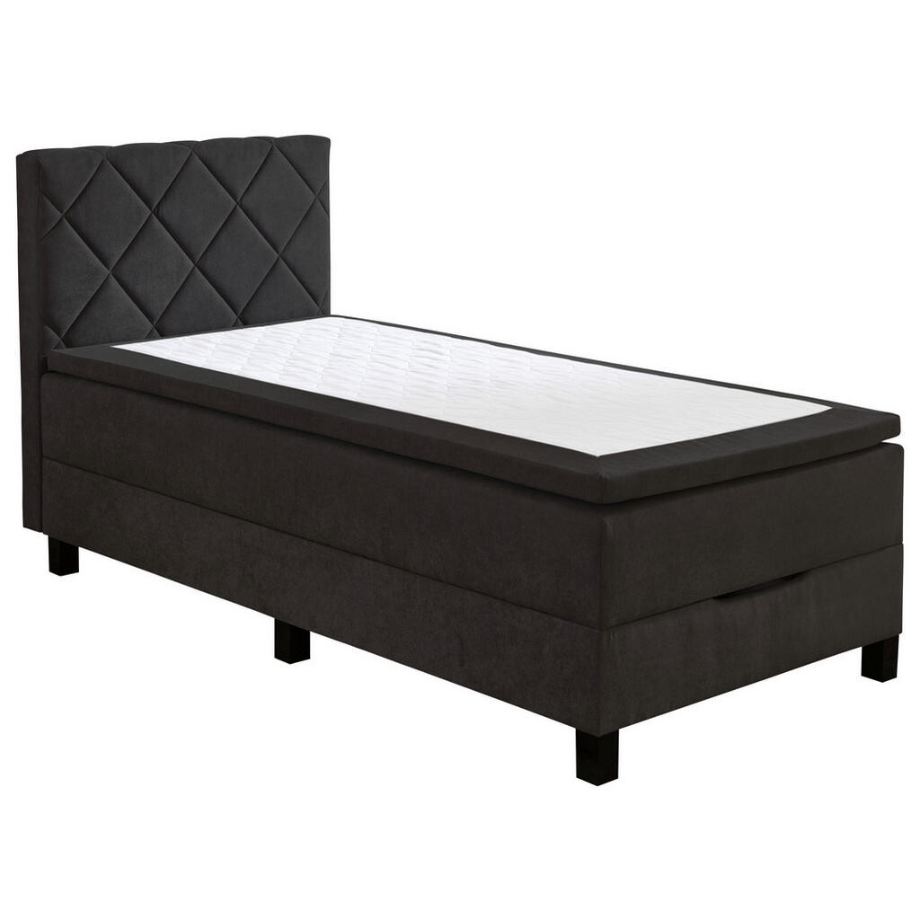 Boxxx POSTEL BOXSPRING, 120/200 cm, černá
