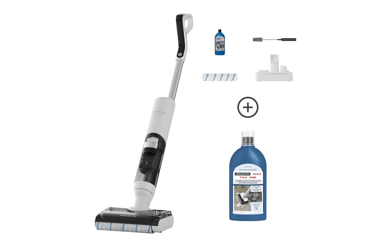 Akční set podlahová myčka Rowenta X-Clean 5 GZ5435 + druhý čisticí prostředek na podlahy 1 l