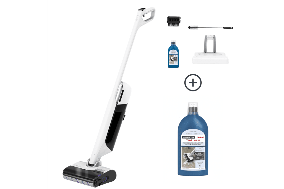 Akční set podlahová myčka Rowenta X-Clean 12 GZ7257 + druhý čisticí prostředek na podlahy 1 l