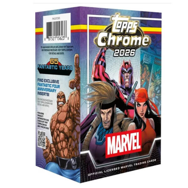 2026 Topps Chrome Marvel Blaster Box