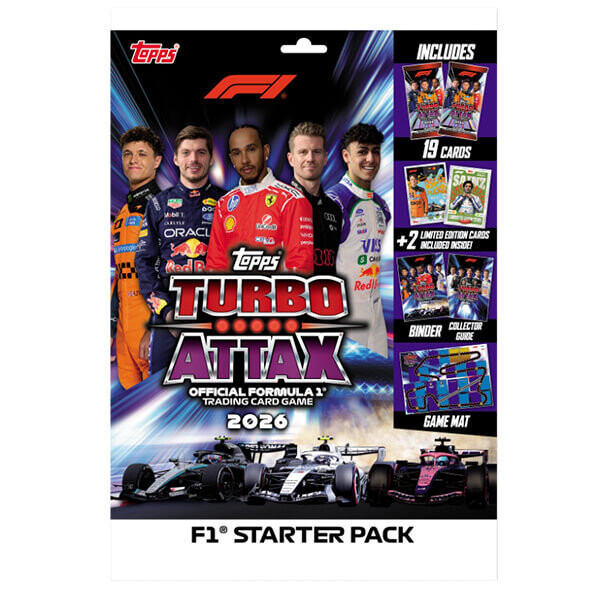 2026 Topps Turbo Attax F1 Formule 1 Starter Pack